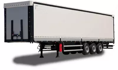 Полуприцеп шторно-бортовой "UAT" (92 м3)