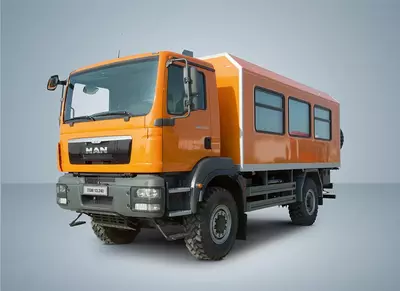 Вахтовый автомобиль MAN TGM 33.360 6x6 BB CH 36  мес - 2 340 576 000 сум / шт.