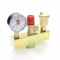 Комплектная группа безопасности WAAG 1  PN10  латунь до 44 кВт (Китай)