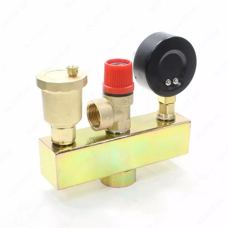   Комплектная группа безопасности WAAG 1  PN10  латунь до 44 кВт (Китай)