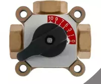  Tekshirish valfi (aralashtirish) TIM uch tomonlama  DN40  guruch  mufta - 