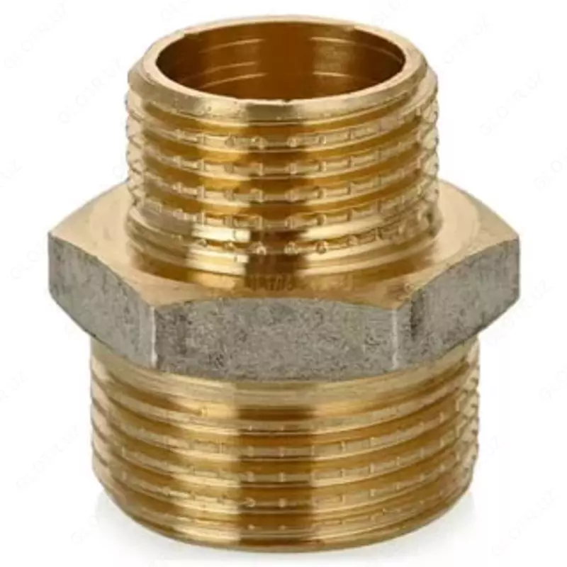 Tishli ulanish adapteri  erkak-ayol (Ø 15x10 mm)  guruch (Xitoy)