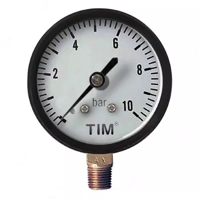 Radial bosim o'lchagichi "TIM" d 50 mm 10 bar