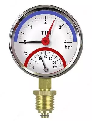 Radial termometr "TIM" 80 mm