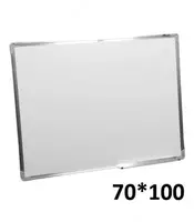 Магнитно-маркерная доска 70 х 100 см (Белая/Зеленая)