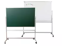 Магнитно-маркерная доска 90 х 120 см (Белая/Зеленая) - от {0} сум