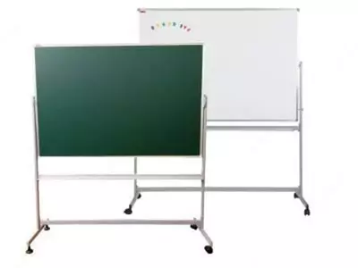 Магнитно-маркерная доска 90 х 120 см (Белая/Зеленая) - 425 000 сум / шт.