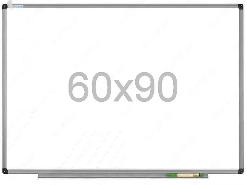 Магнитно-маркерная доска 60 х 90 см (Белая/Зеленая)