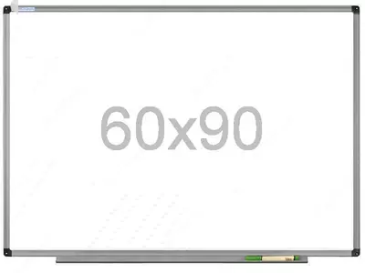 60 x 90 sm o‘lchamli magnitli marker doskasi (oq/yashil)