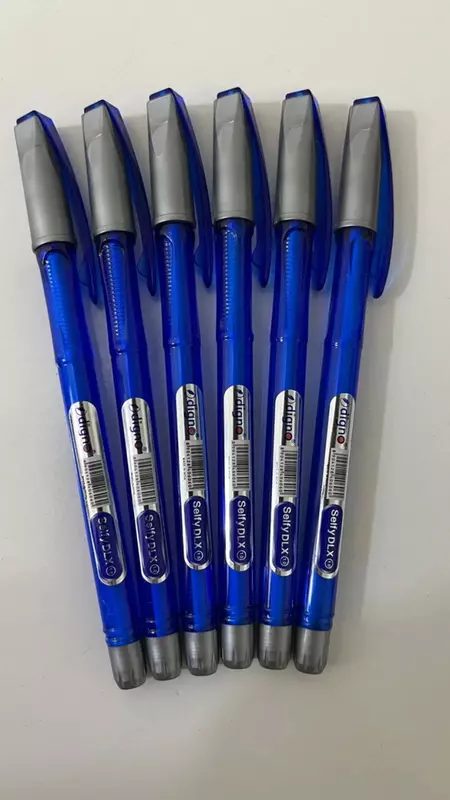 Канцелярская шариковая ручка "Digno Selfy" (Синяя)