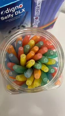 2 000 сум / шт. Канцелярская шариковая ручка "Digno Fasino" (Синяя)