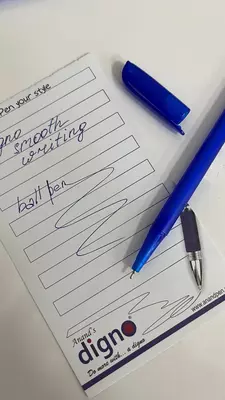 1 500 сум / шт. Канцелярская шариковая ручка "Digno Super NX" (Синяя)