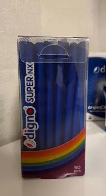 Kantselyariya sharikli qalam "Digno Super NX" (Moviy)