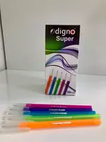 Kantselyariya sharikli qalam "Digno Super" (rangli neon) - {0} so'mdan