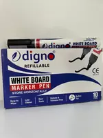 Oq do`ska uchun marker (qora)