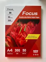 Фотобумага двухсторонняя матовая А4 300г