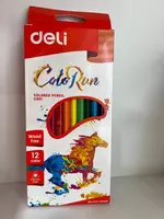 Цветные карандаши Deli Color Run 12цв