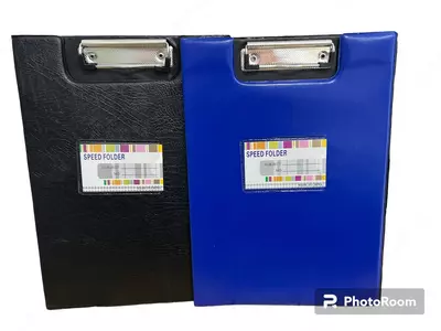 Планшет для бумаги с зажимом кожанный A4