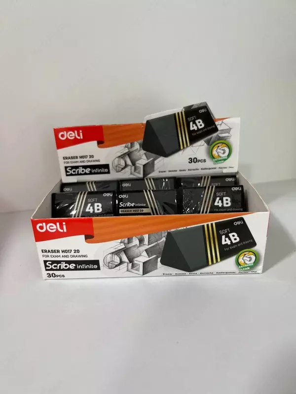 Ластик DELI черный