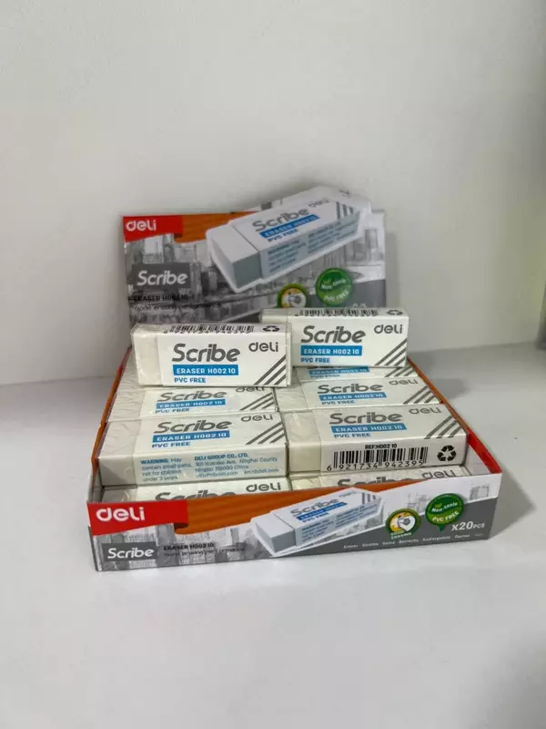 Ластик DELI белый