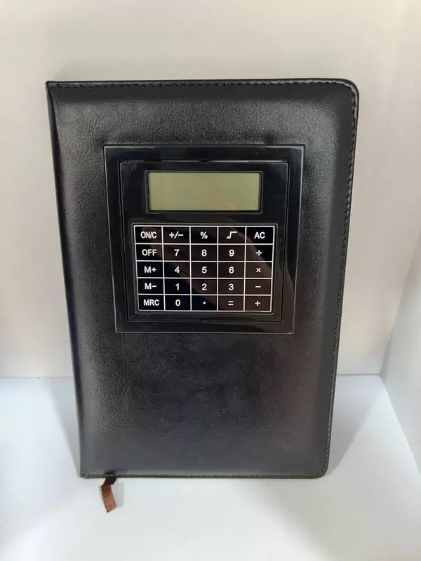 Блокнот с калькулятором