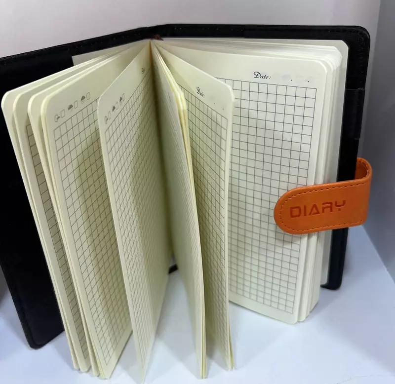 Блокнот оранжевый Diary - {0} so'mdan