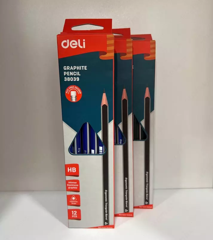 Карандаши простые Deli 12шт