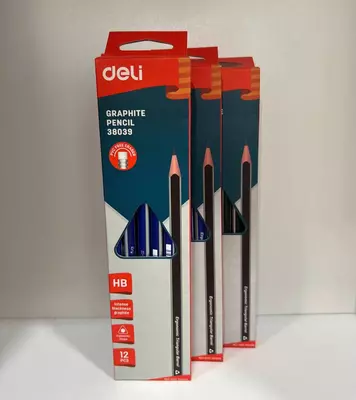 Карандаши простые Deli 12шт