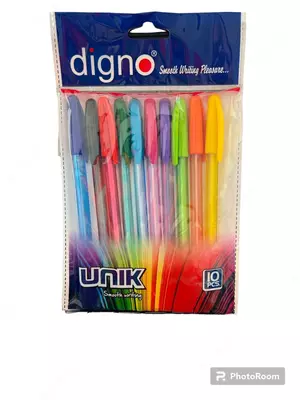 DIGNO ручка цветная 10цв - 13 000 сум / шт.