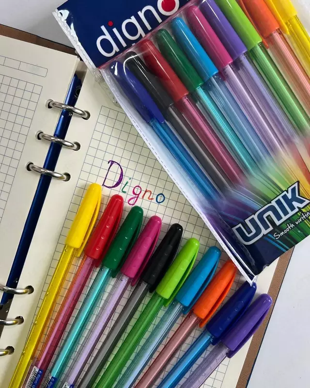 DIGNO ручка цветная 10цв