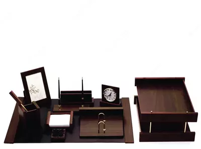 Настольный набор "Bestar" (11 предм./цв.орех)