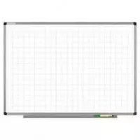 Доска белая 90х120 (клетка) 8745 Del