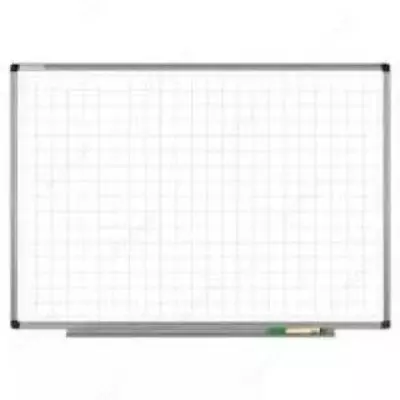 Доска белая 90х120 (клетка) 8745 Del