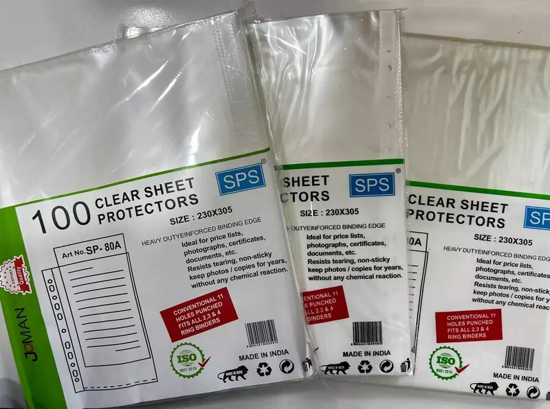 Файл пустышка JOMAN A4 80микрон 100шт - от {0} сум