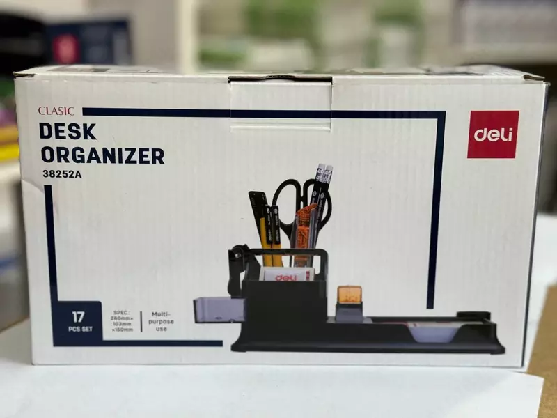 Набор настольный Deli 38252А 17предметов