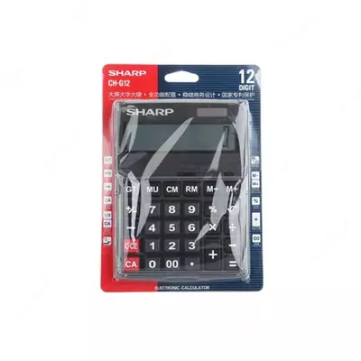 SHARP ELSIMATE CH‑G12 kalkulyatori