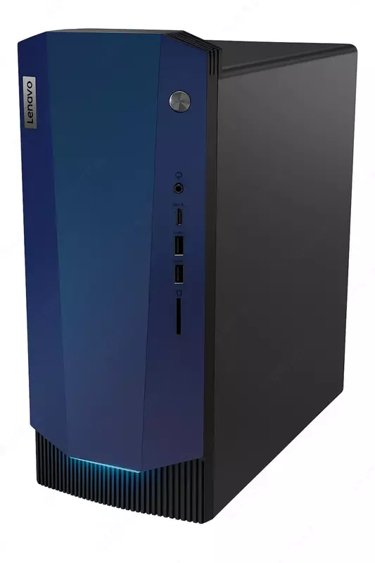 Персональный компьютер (игровой) "Lenovo" IdeaCentre Gaming5 14IOB6 CORE I5-11400F 2.6G 6C/8GB DDR4 2933 UDIMMRTX3060 12GB G6 192B H+3DP LHR (Арт. - 90RE00J2RS) Черный/синий