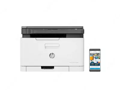 Лазерный МФУ 3 в 1 "HP" Color LaserJet 178nw, USB, 2.0, Ethernet, WI-FI (Арт. - 4ZB96A)