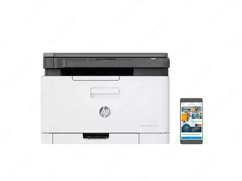 Лазерный МФУ 3 в 1 "HP" Color LaserJet 178nw, USB, 2.0, Ethernet, WI-FI (Арт. - 4ZB96A)