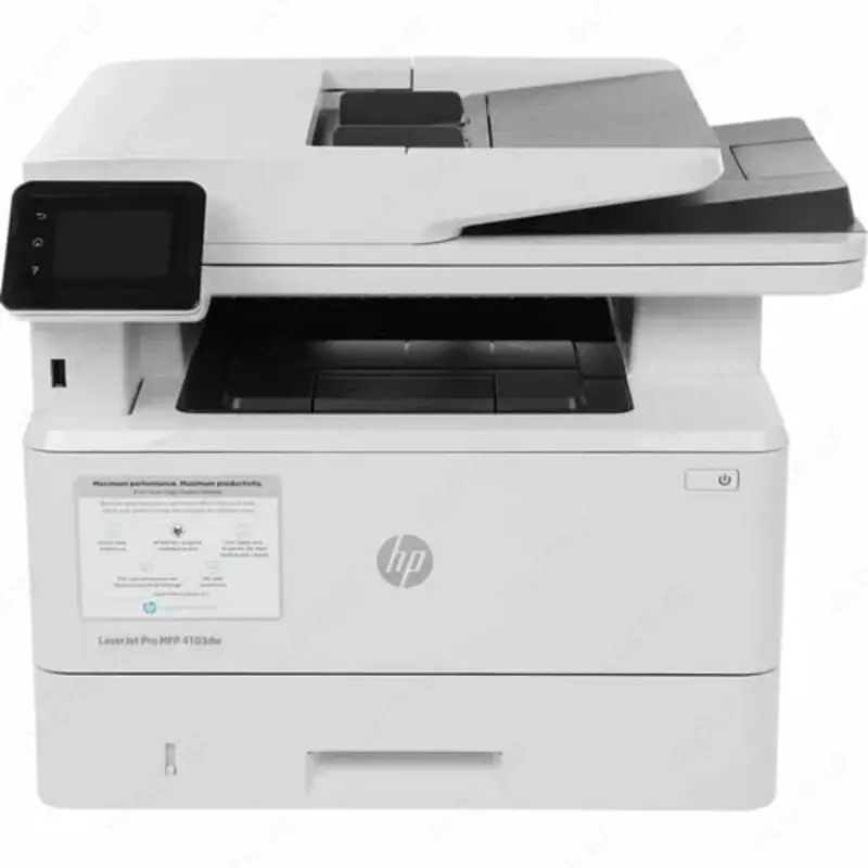 Лазерный МФУ 4 в 1 (ч/б) "НР" LaserJet Pro 4103fdw, USB 2.0, Ethernet, Wi-Fi, HP Smart, USB-картридер (Арт. - 2Z629A)