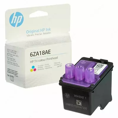 Печатающая головка "HP" SmartTank, Tri-color, Printhead 500/600/не вкл. 670 (Арт. - 6ZA18AE)