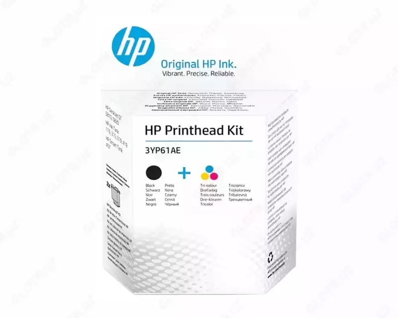 Комплект печатающих головок "HP" InkTank Black/Tri-color GT Printhead Kit (Арт. - 3YP61AE)