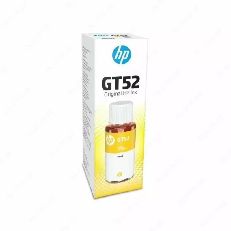 Inkjet siyoh (InkTank MFP) "HP" GT52, sariq, 8000 sahifa, 70 ml. (Art. - M0H56AE)