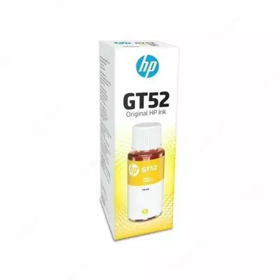 Inkjet siyoh (InkTank MFP) "HP" GT52, sariq, 8000 sahifa, 70 ml. (Art. - M0H56AE)