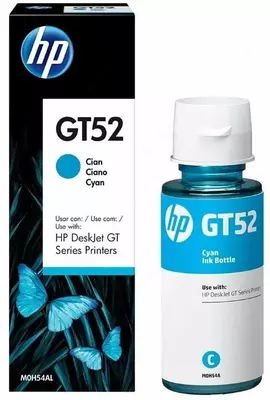 Inkjet siyoh (InkTank MFP) "HP" GT52C, ko'k, 8000 sahifa, 70 ml. (Art. - M0H54AE)