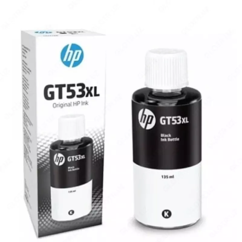 Чернила струйные (МФУ InkTank) "HP" GT53XL, Black, 6000 стр., 135 мл. (Арт. - 1VV21AE)