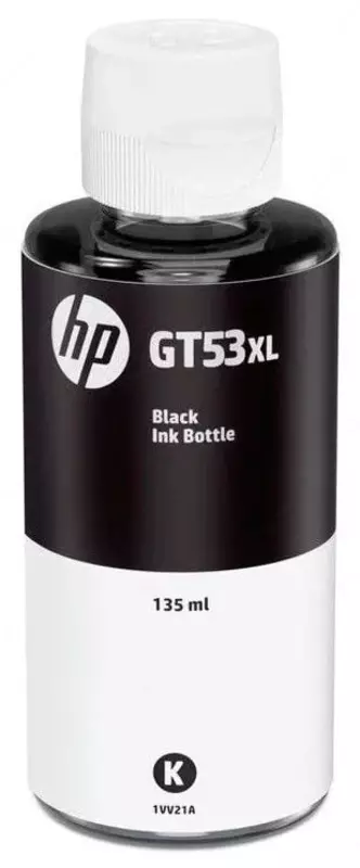 Чернила струйные (МФУ InkTank) "HP" GT53XL, Black, 6000 стр., 135 мл. (Арт. - 1VV21AE)