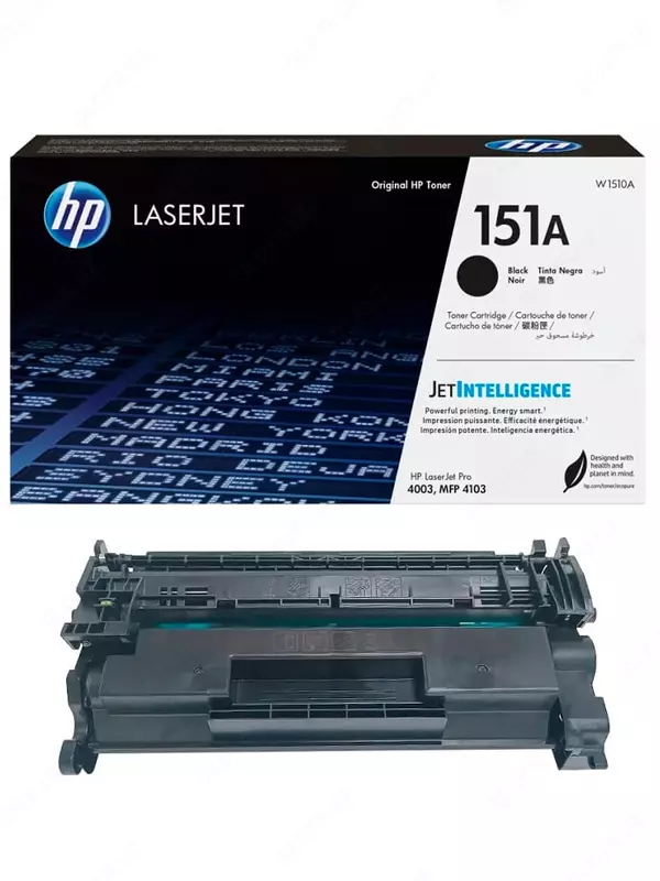Картридж лазерный "HP" 151A, BLACK, для 4103/4003, 3050 стр. (Арт. - W1510A)
