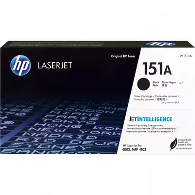 Картридж лазерный "HP" 151A, BLACK, для 4103/4003, 3050 стр. (Арт. - W1510A)
