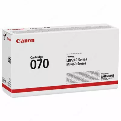 Картридж лазерный "CANON" CRG 070, BLACK, для MF461/463/463 и LBP233/236, 3000 стр. (Арт. - 5639C002AA)